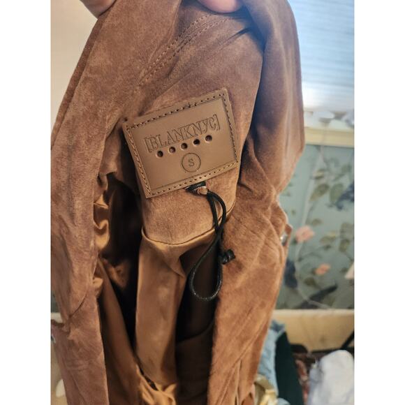 Blank NYC Suede Moto Jacket Size S - Picture 3 of 4